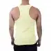 No Pain No Gain Tank Top Atlet Sarı Siyah Yazılı